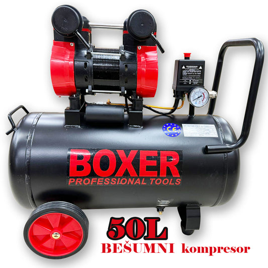 Boxer bešumni kompresor 50L
