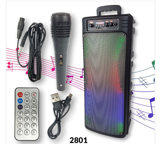 Bluetooth karaoke zvučnik 2801